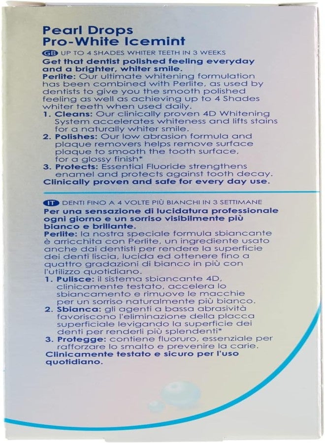 Pearl Drops Whitening Toothpolish Ice White Freshmint Boost - 50ml - Image 2