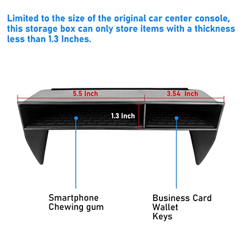 Jaronx Compatible with Toyota RAV4 Center Console Organizer 2025 2024 2023 2022 2021 2020 2019,Upgraded Large Slots Console Storage Tray RAV4 Accessories - Image 5