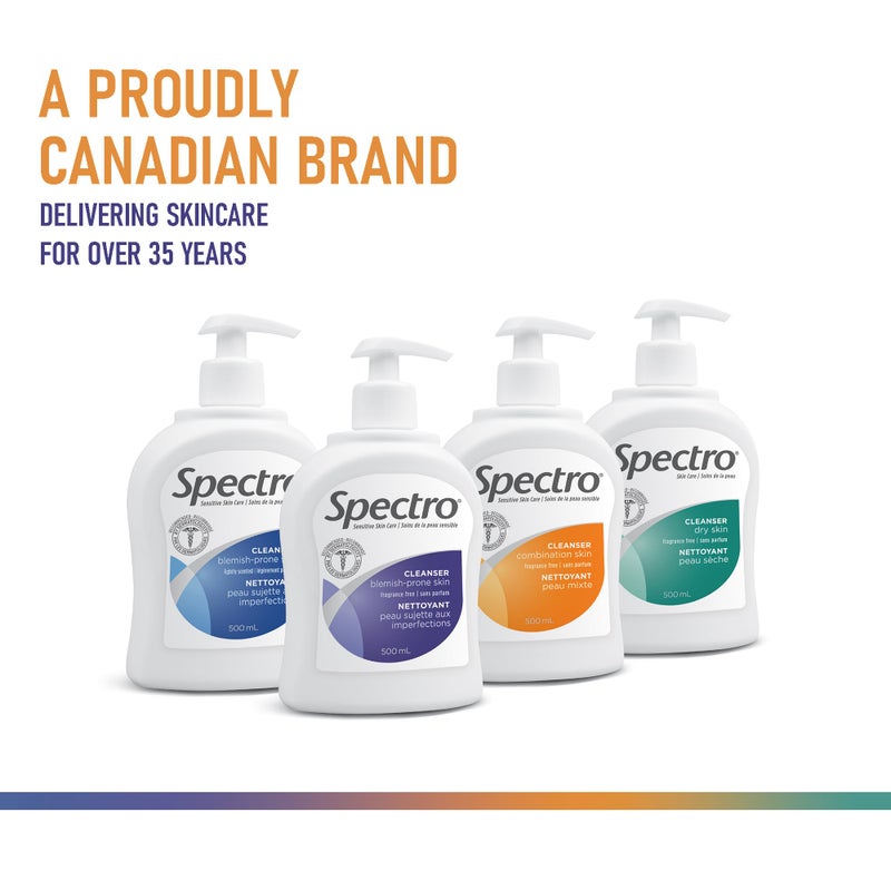 Spectro Jel Cleanser 500ml (17 Fl.oz.) Pump (For Blemish Prone Skin (Fragrance Free)) - Image 3