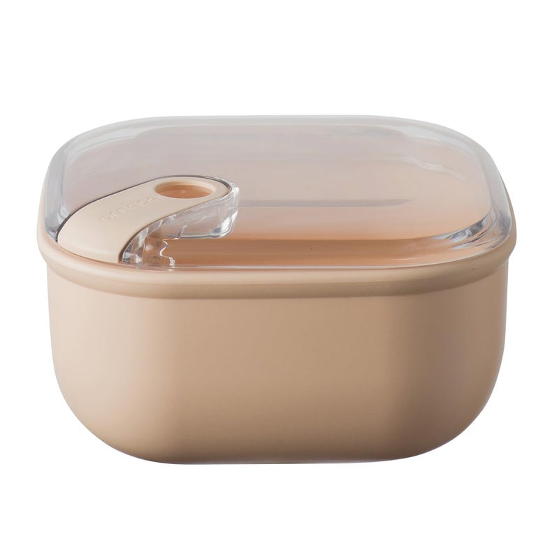Omada Leak Proof PULL BOX Square Medium - Powder Pink