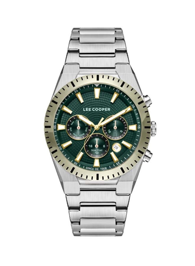 Lee Cooper Men Multi Function Dark Green Dial Watch - LC08100.270 - Image 1
