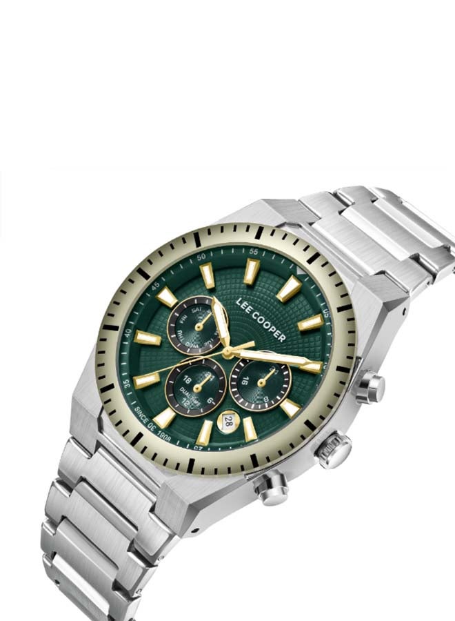 Lee Cooper Men Multi Function Dark Green Dial Watch - LC08100.270 - Image 2