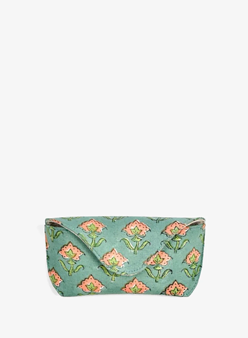 Sosha Elegance  Handmade Cloth Eye Glass Pouches - Light Green  | Best Price UAE