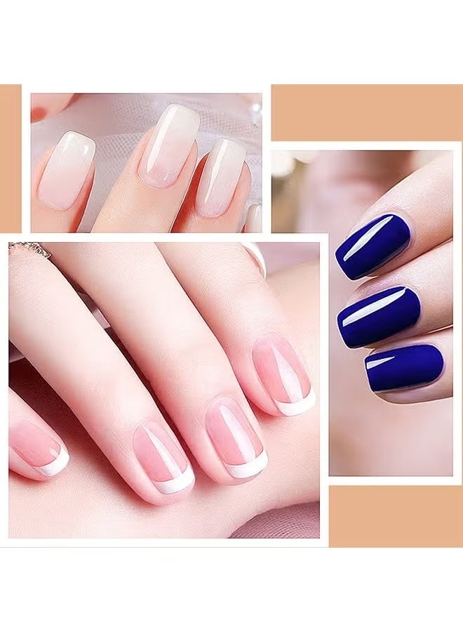 Gelish No Wipe Top Coat Base Coat Soak Off UV LED Drying Long Lasting Shiny Nail Varnish Set - Image 5