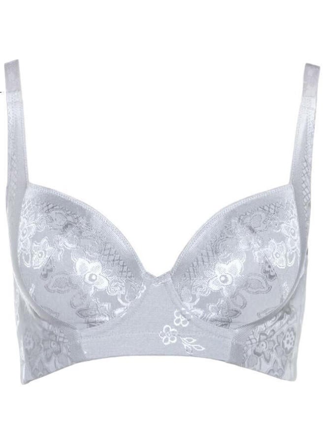 Aimer Push-Up Side Support Adjustable Large Bust Minimizer Bra Am11571, Black, B85 - Image 2