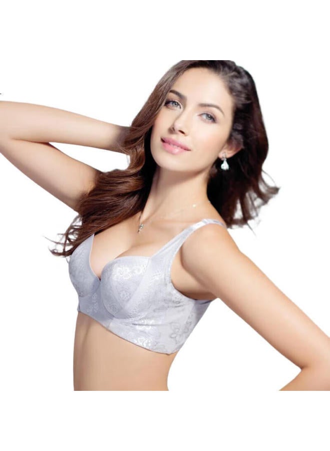 Aimer Push-Up Side Support Adjustable Large Bust Minimizer Bra Am11571, Black, B85 - Image 3