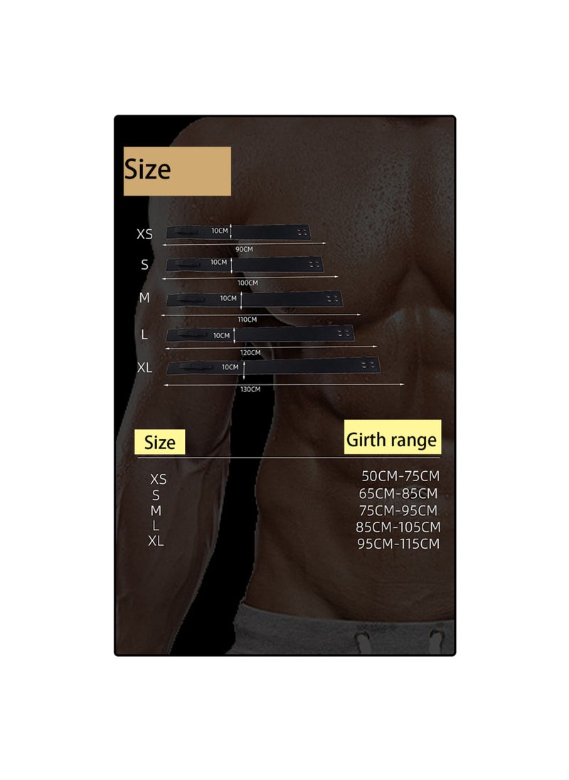 None/Brand - Cowhide Training Hard Pull Weight Belt - Image 1
