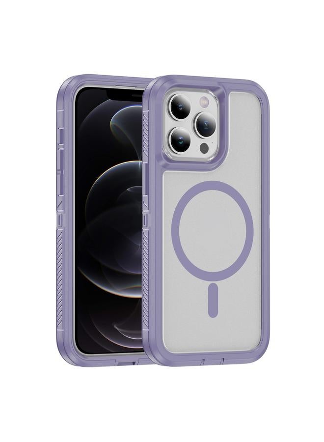 Zaboon Case For iPhone 12 / 12 Pro Guard Magsafe Magnetic Ring Matte Phone Case - Image 1