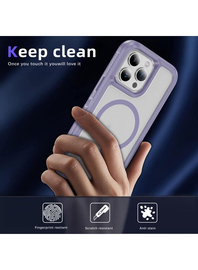 Zaboon Case For iPhone 12 / 12 Pro Guard Magsafe Magnetic Ring Matte Phone Case - Image 5