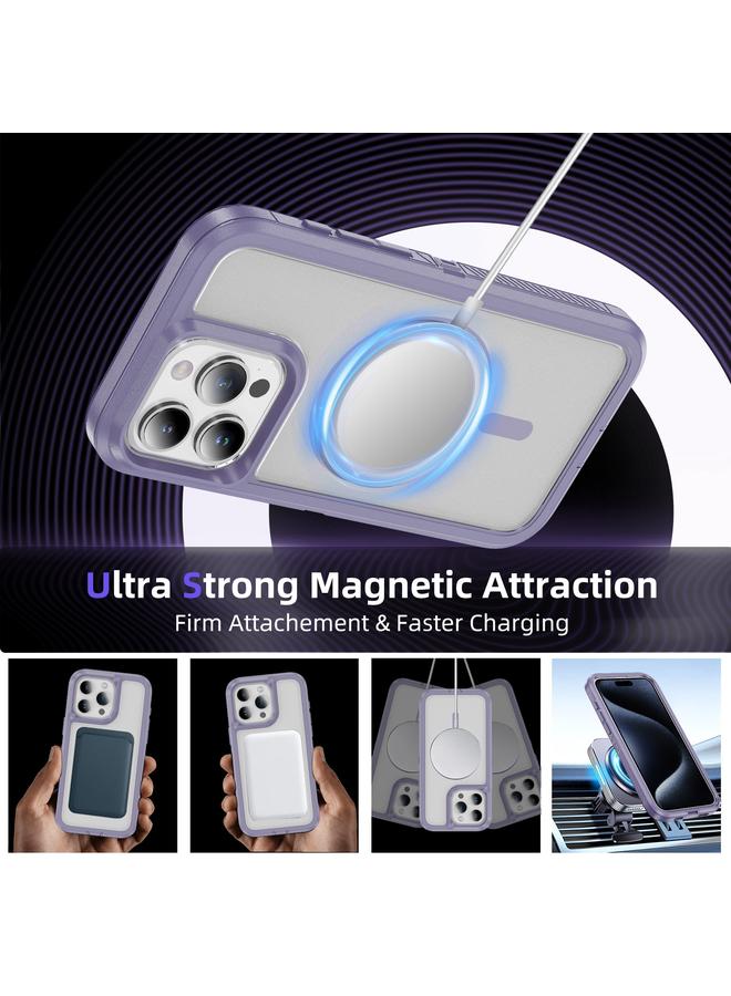 Zaboon Case For iPhone 12 / 12 Pro Guard Magsafe Magnetic Ring Matte Phone Case - Image 4