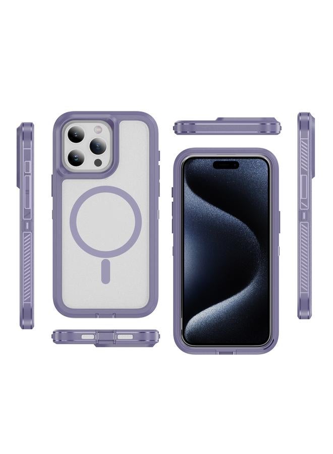 Zaboon Case For iPhone 12 / 12 Pro Guard Magsafe Magnetic Ring Matte Phone Case - Image 2