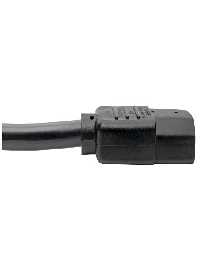 Tripp Lite Heavy-Duty Computer Power Cord 14AWG 15A (NEMA 5-15P to IEC-320-C13) 2-ft.(P007-002) - Image 5