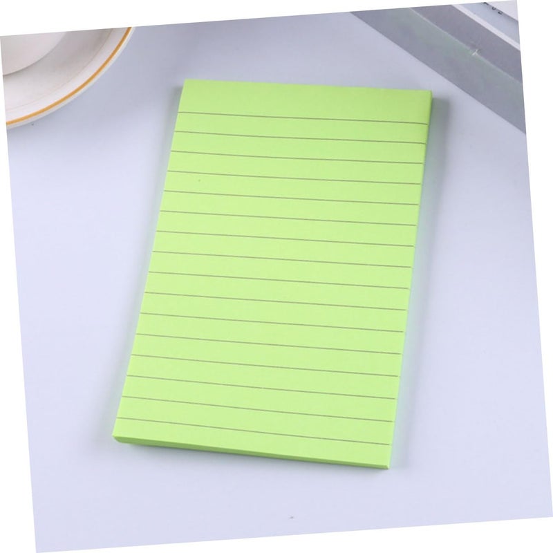 Personal & public compatible Uonlytech 8Pcs Small Sticky Tabs Memo Pads Tearable Lined Note Pads for Office School Home Practical Self-Stick Notebooks for to-do Lists and Reminders Portable Colored Memo Stickers Surface safe - Image 5