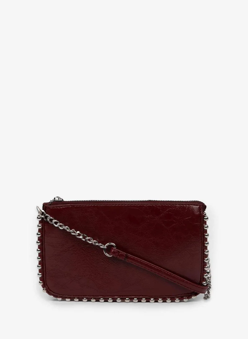 ديفاكتو Faux Leather Crossbody Bag