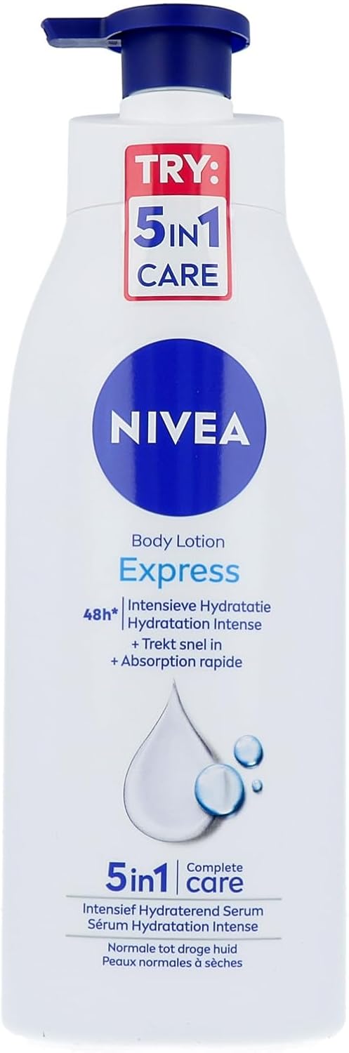 NIVEA Express body lotion with pump 400 ml pack of 1