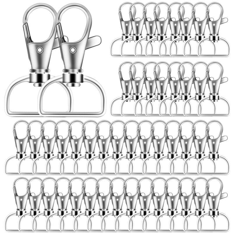 IPXEAD 40PCS Swivel Snap Hooks Premium Lanyard Snap Hook for Lanyard and Sewing Projects 34 Inside Width
