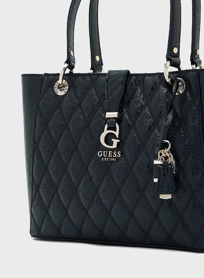 GUESS Adi Small Noel Tote  - Image 4