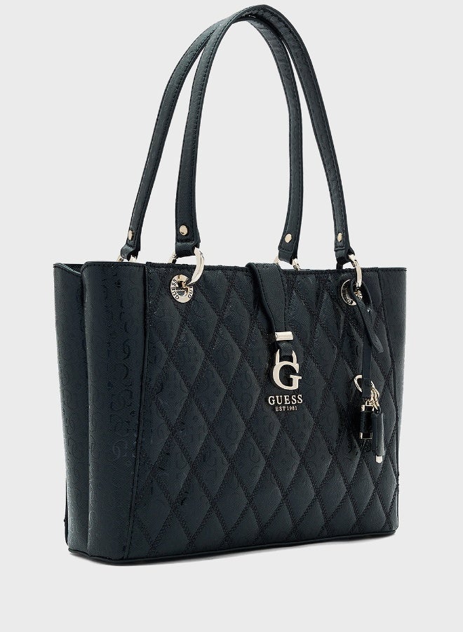 GUESS Adi Small Noel Tote  - Image 3