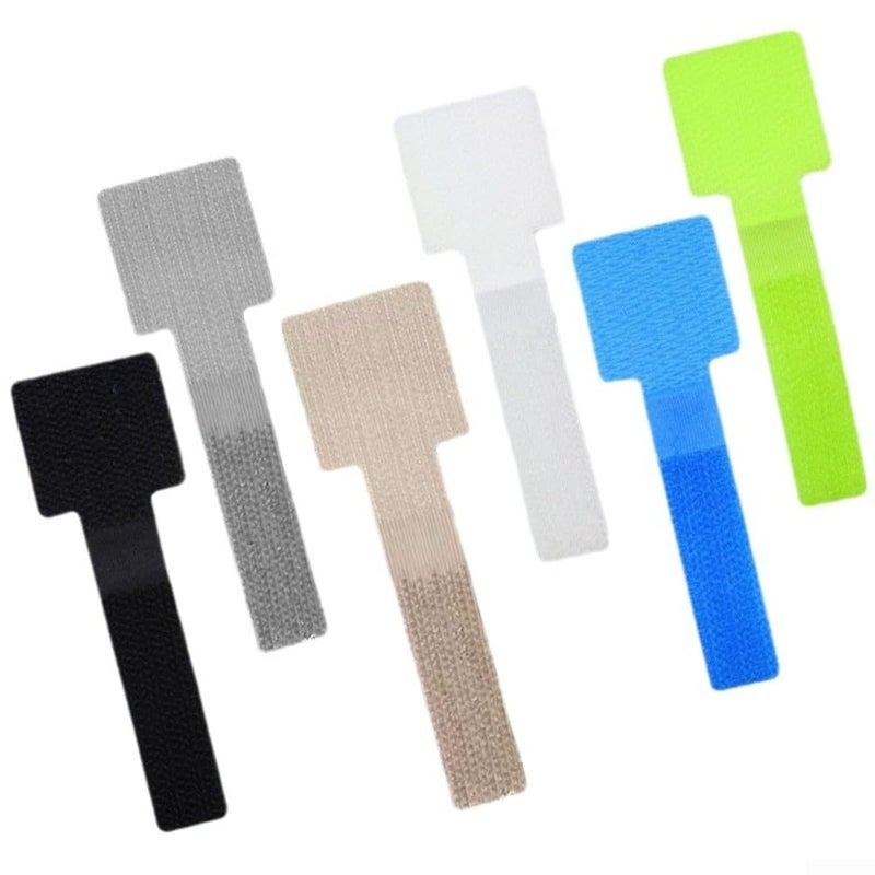 Self Adhesive Cable Holder Clips 10 Pack Grey For Wire Management Office Home Kitchen - Image 2