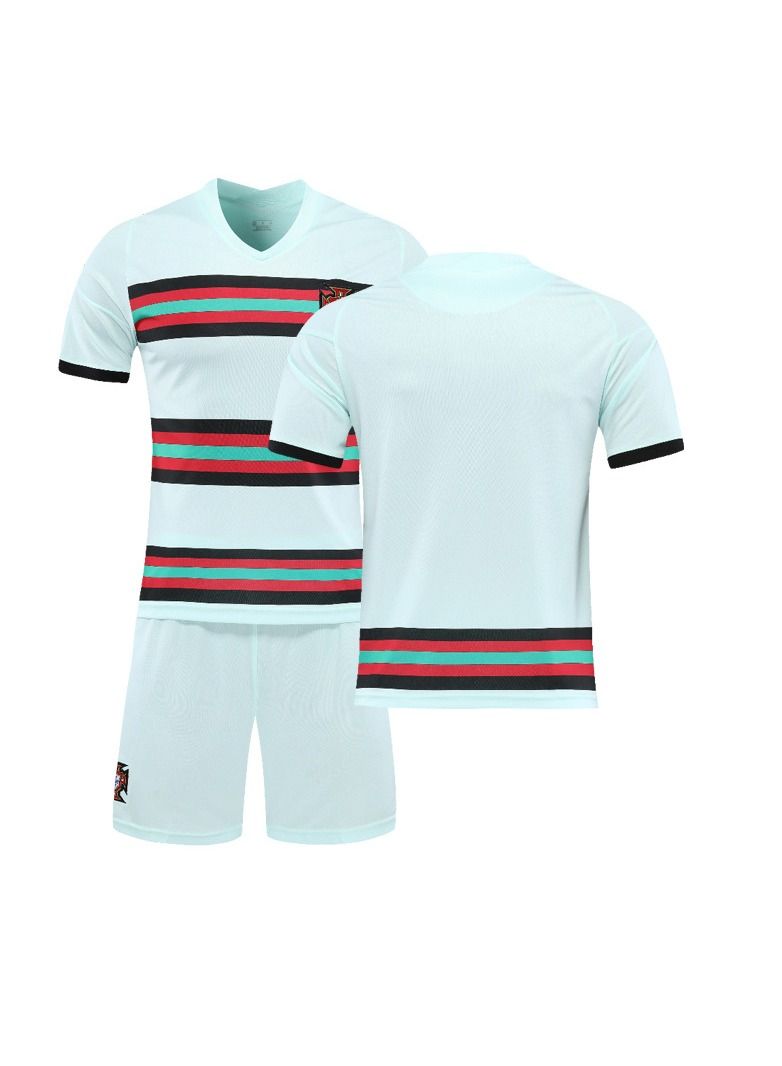 Soccer Jersey Sportswear for Men Kid Boy 2022 Team Sports Football T-Shirt Suit Short Sleeve Outdoor Sports Shorts