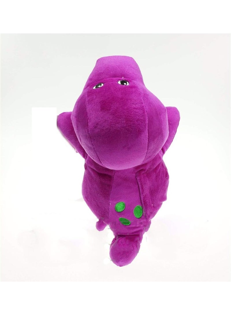 30cm Purple Dinosaur Barney Doll Singing Children's Plush Toy - Image 3