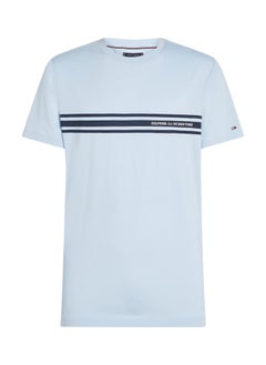 TOMMY HILFIGER Central Chest Striped Crew Neck T-Shirt  - Image 5