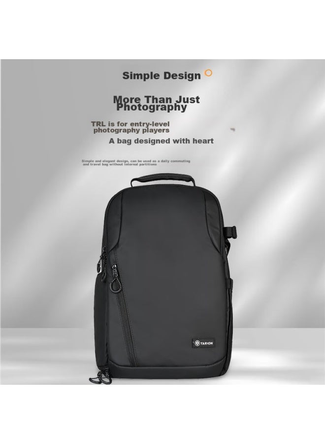 Tarion Camera Backpack, Waterproof Multifunctional Commuter Casual Backpack, Canon Dslr Backpack, Tr-l Black - Image 1