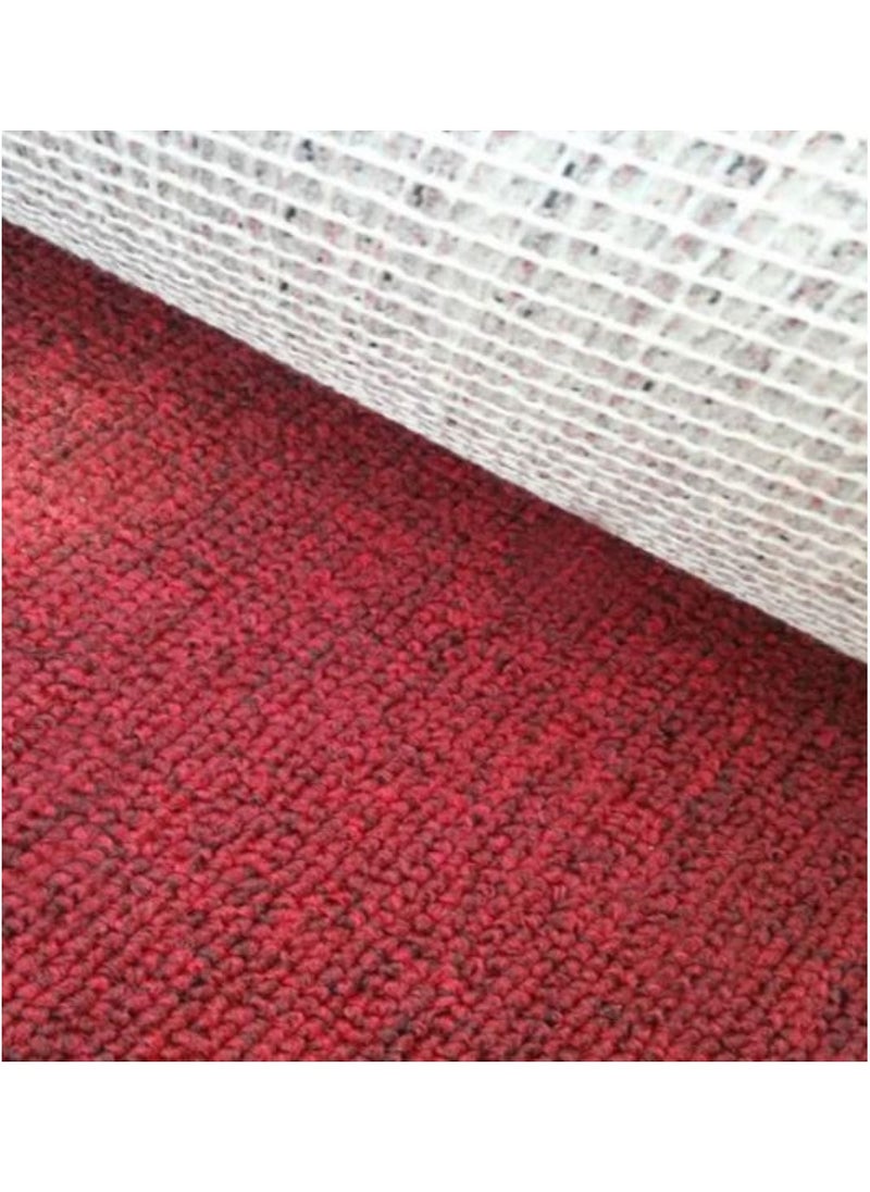 AL WADI FURNITURE AWF Al Wadi Furniture Loop Pile Carpet Dark Red  - Image 2