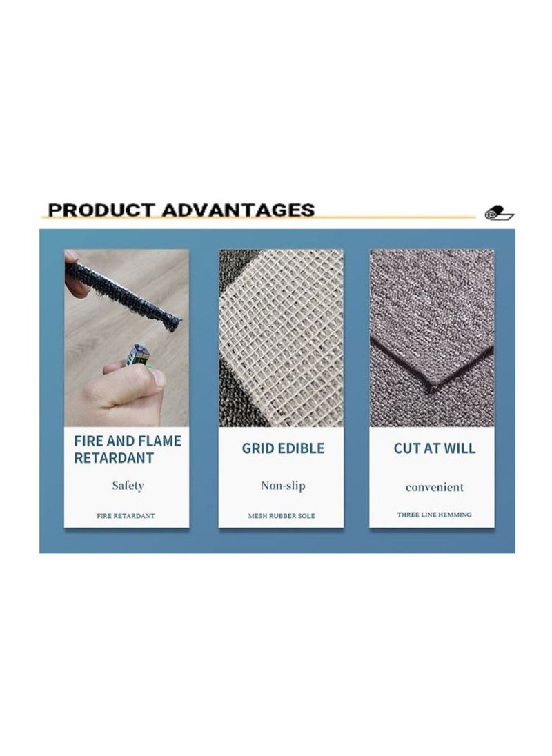AL WADI FURNITURE AWF Al Wadi Furniture Loop Pile Carpet Dark Red  - Image 5