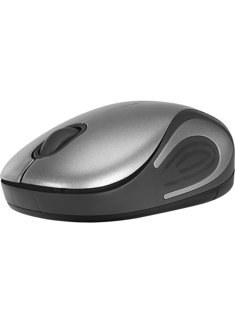 Everest SMW-555 USB Silver 2.4ghz Optical Wireless Mouse  - Image 4