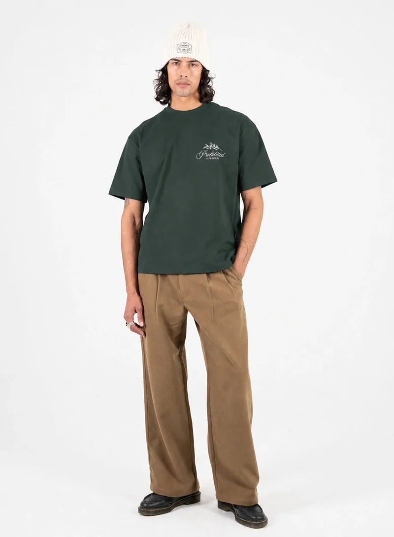 Prohibited Green PB Leaf Tee  | Best Price UAE