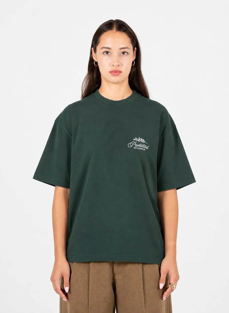 Prohibited Green PB Leaf Tee  | Best Price UAE