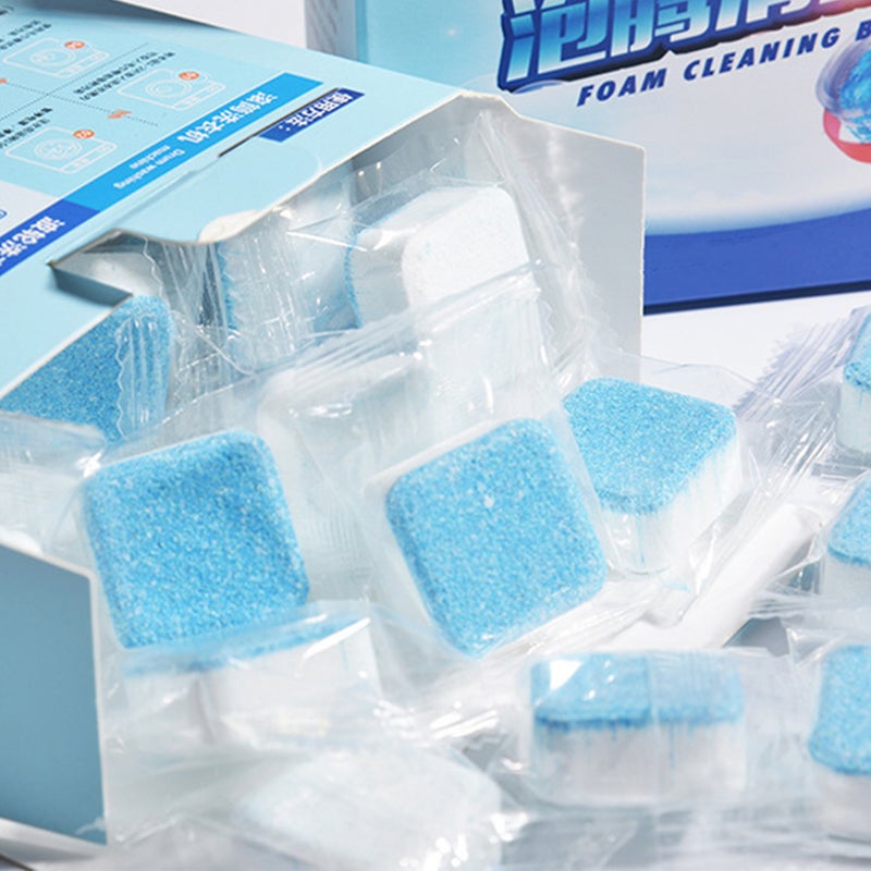 20PCS Laundry Effervescent Tablets Washing Machine Effervescent Tablets Cleaner Laundry Deep Cleaning Remove Odor Decontamination Tablets - Image 5