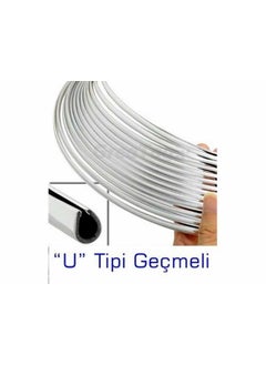 Carub Elkamet Lath Nickel Plated 1 Meter (7mm Lux Elkamet) 