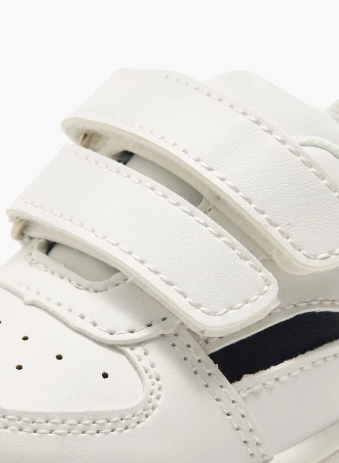 ال بي ال من شو اكسبرس Boys Panelled Sneakers With Hook And Loop Closure