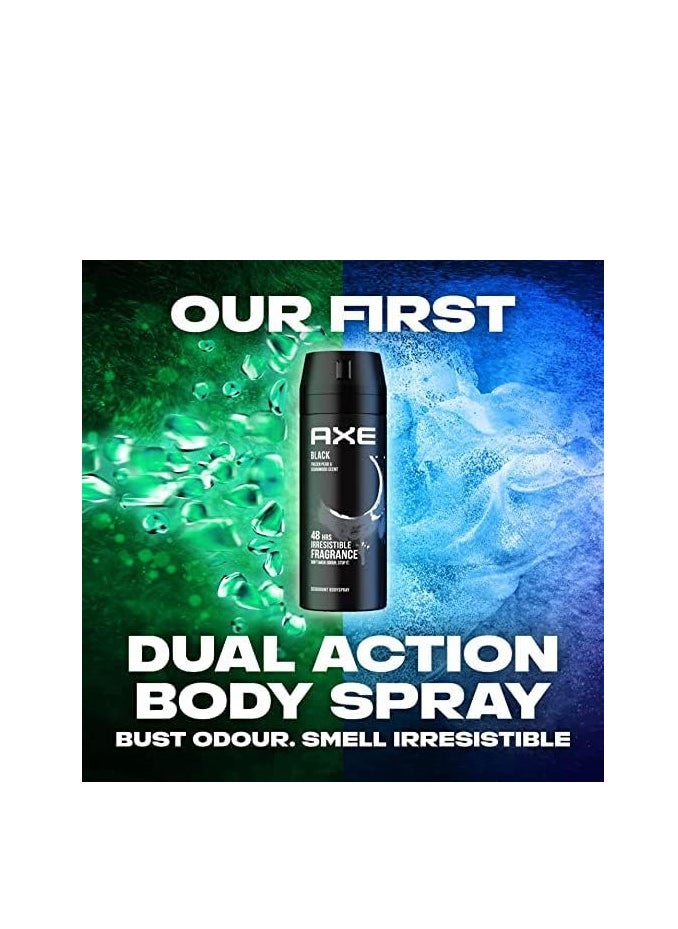 Axe Axe Set Of Deodorant Body Spray Black And  Apollo And Adrenalin And Excite150 ml  - Image 5