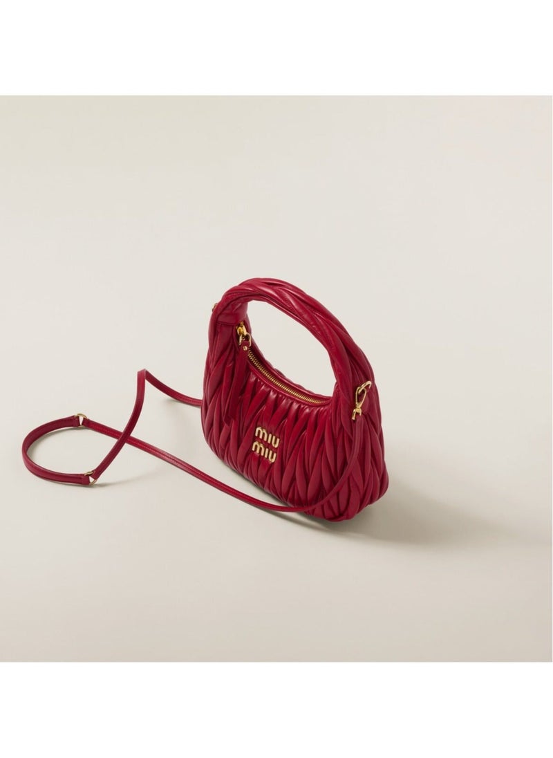 MIU Wander Matelassé Soft Sheep Leather Crescent Bag - pzsku/Z30C4B9D7D40905816D9BZ/45/_/1737447503/542e1d9b-ef9b-4039-ac62-cc6634dd4328