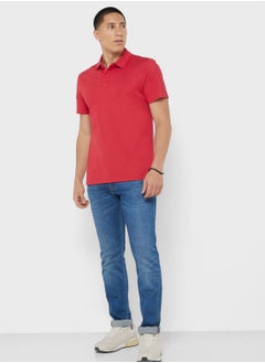 GUESS Pique Tape Polo  - Image 4