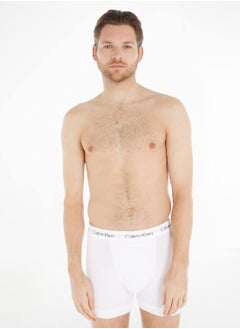 CALVIN KLEIN Men's 3 Pack Trunks - Cotton Stretch, Multicolor  - Image 1