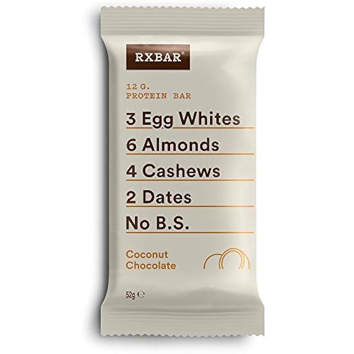 RXBAR بار بروتين Rxbar جوز الهند والشوكولاتة، 1.8 أونصة - Image 1