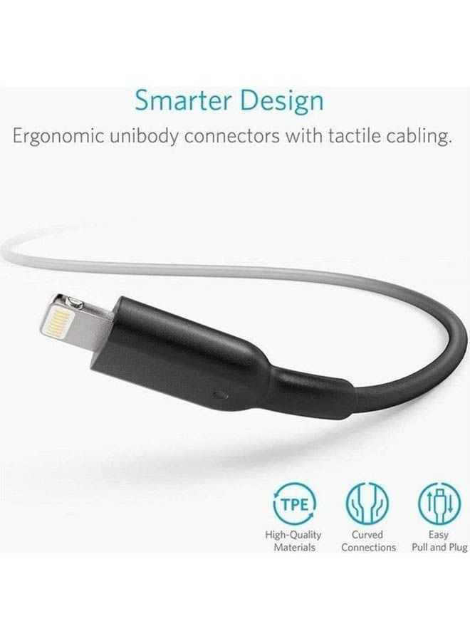 NIBEMINENT PowerLine II Lightning To USB Charging Cable Black - Image 4