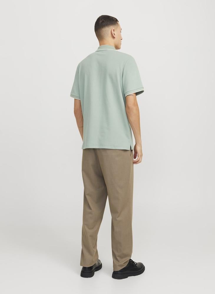 JACK & JONES - Logo Print Polo Shirt - Image 1