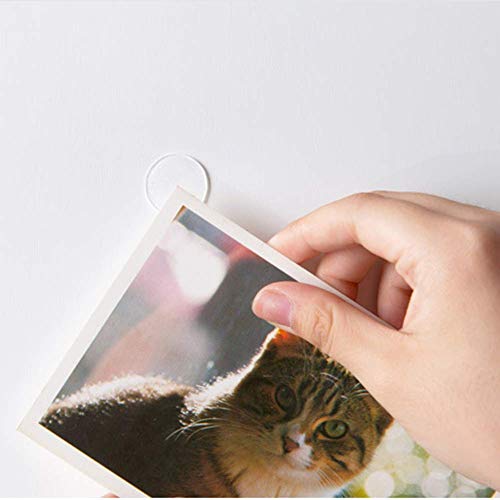 Teensery 210 Count Transparent Double-Sided Tape Stickers Round Acrylic No Traces Adhesive Sticker Creative Super Sticky Waterproof Small Stickers | 22.2 x 17.4 x 1.1 cm - Image 5