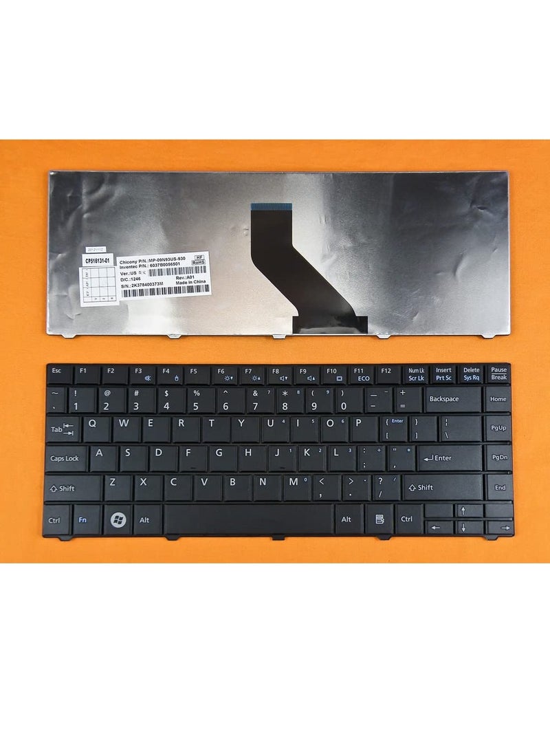 سي إس إف Laptop Keyboard for FUJITSU LIFEBOOK  ARABIC LH531, LH520, LH530  - Image 2