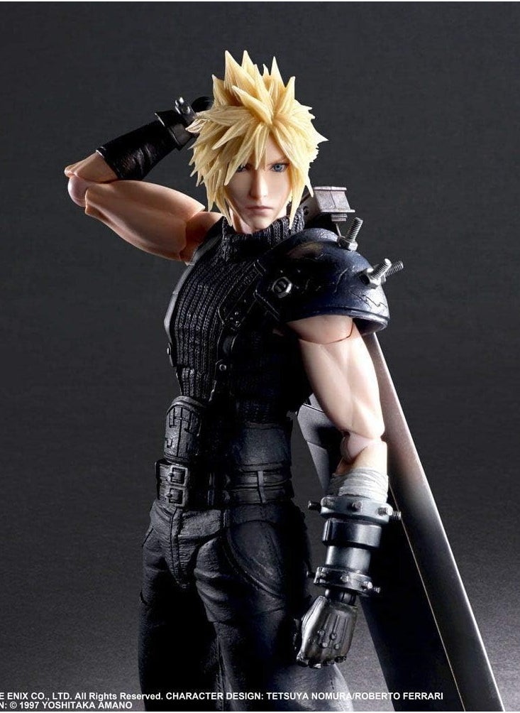 General - Final Fantasy VII Remake: Cloud Strife (Version 2) Play Arts Kai Action Figure - Image 1