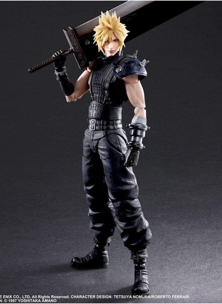 General - Final Fantasy VII Remake: Cloud Strife (Version 2) Play Arts Kai Action Figure - Image 1