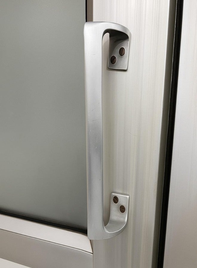 Xpert Plain & Classic American Handle (8 Inches) Aluminium Door Handle (Pack of 2) Door Handles for Main Door American Handle - 8 Inches - Image 2