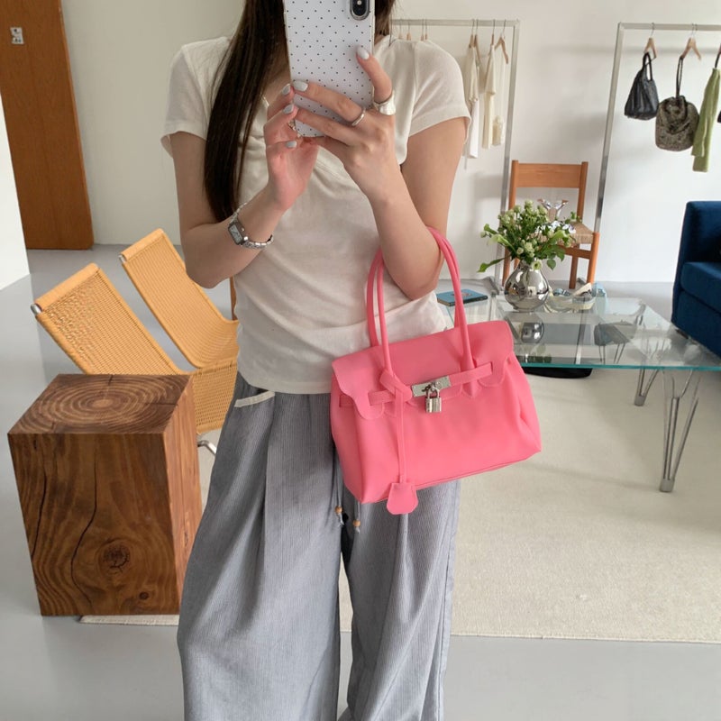 Jellyfirkin Inspired Tote Bag Synthetic Leather Women's Shoulder Bag - Image 3