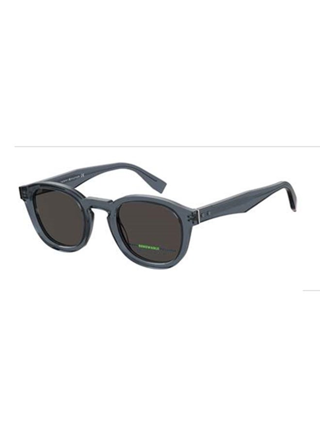TOMMY HILFIGER - Men's UV Protection Sunglasses - TH 2031/S GREY 49 Lens Size: 49 Mm Blue - Image 1