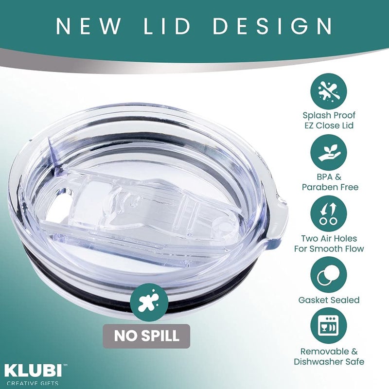 KLUBI هدايا كلوبي أبي من الابن - مثل الأب مثل الأب والآباء يوم هدية من الابن أبي مضحكة هدايا عيد ميلاد من الابن 20 أوقية أبي أباءه يوم شرب الكأس من الابن أبي هدايا صبي أبي كأس أبي أبي أبي أبي - Image 5
